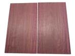 Amarant Riegel hout Purpleheart Curly 72x41cm x 22mm, Ophalen of Verzenden
