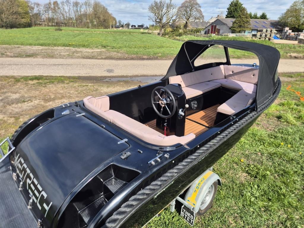 Beauty Tender 540 sloep, vaarklaar + incl. trailer, Watersport en Boten, Sloepen, Tot 10 pk, Ophalen of Verzenden, Zo goed als nieuw