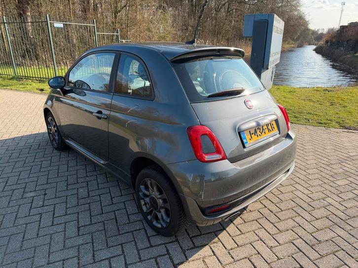Fiat 500 1.2 69pk Start & Stop Dualogic 2020 Grijs, Auto's, Fiat, Particulier, Benzine, B, Hatchback, Automaat, Geïmporteerd, Zilver of Grijs