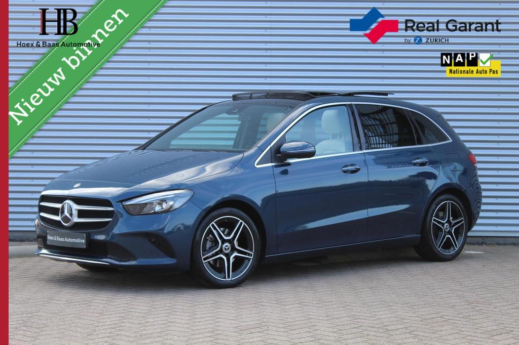 Mercedes B-klasse 200 Panodak/Trekhaak/Sfeerverl/Camera/Carp, Gebruikt, 4 cilinders, Blauw, 163 pk