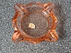 Vintage Franse roze Luminarc geslepen glazen asbak, Ophalen of Verzenden