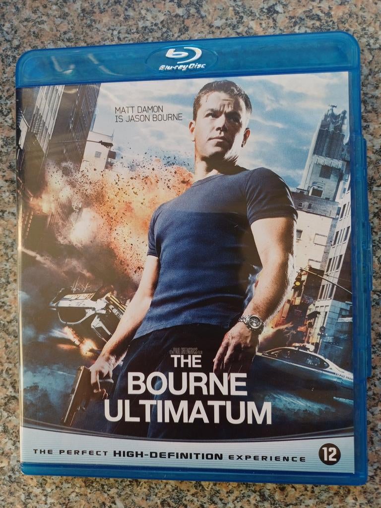 The Bourne Ultimatum Blu-ray, Cd's en Dvd's, Blu-ray, Zo goed als nieuw, Actie, Ophalen of Verzenden
