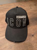 Dsquared2 Icon Pet Zwart - Zo goed als nieuw, Kleding | Heren, Hoeden en Petten, Dsquared2, One size fits all, Ophalen of Verzenden