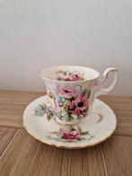 Royal Albert Harvest Poppy theekopje met schotel, Ophalen of Verzenden