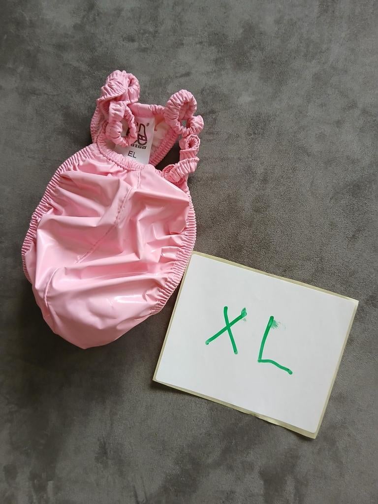 Roze lak string maat xl, Kleding | Heren, Ondergoed, Verzenden, Roze, Slip