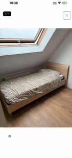 Eenpersoonsbed met lattenbodem, Ophalen, Gebruikt, 90 cm, Eenpersoons