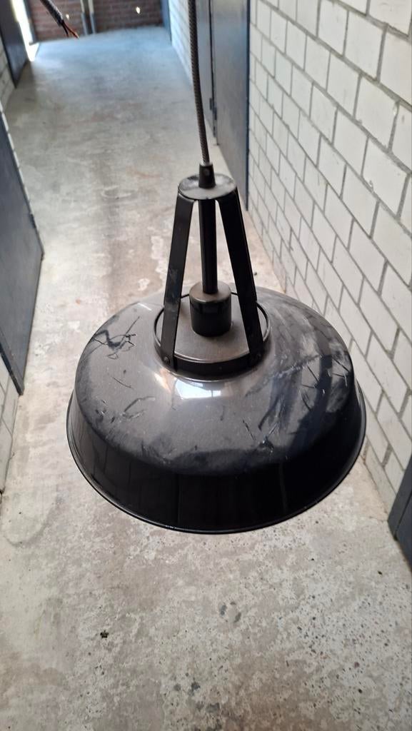 Retro look hanglamp, Ophalen of Verzenden, Minder dan 1 meter, Parasolvoet