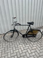 Klassieke zwarte Raleigh Routier, herenfiets, Gebruikt, Versnellingen, 61 tot 65 cm, Ophalen