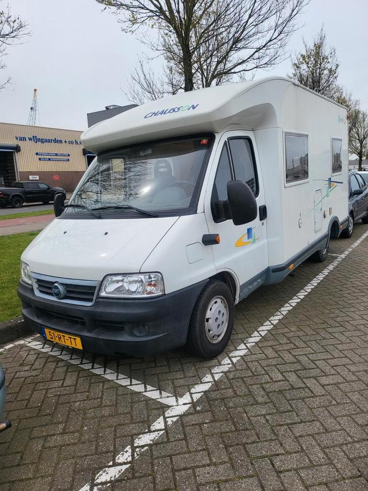 Chausson Welcome 55 camper, Caravans en Kamperen, Campers, Particulier, tot en met 4, Half-integraal, Chausson, Fiat, 6 tot 7 meter