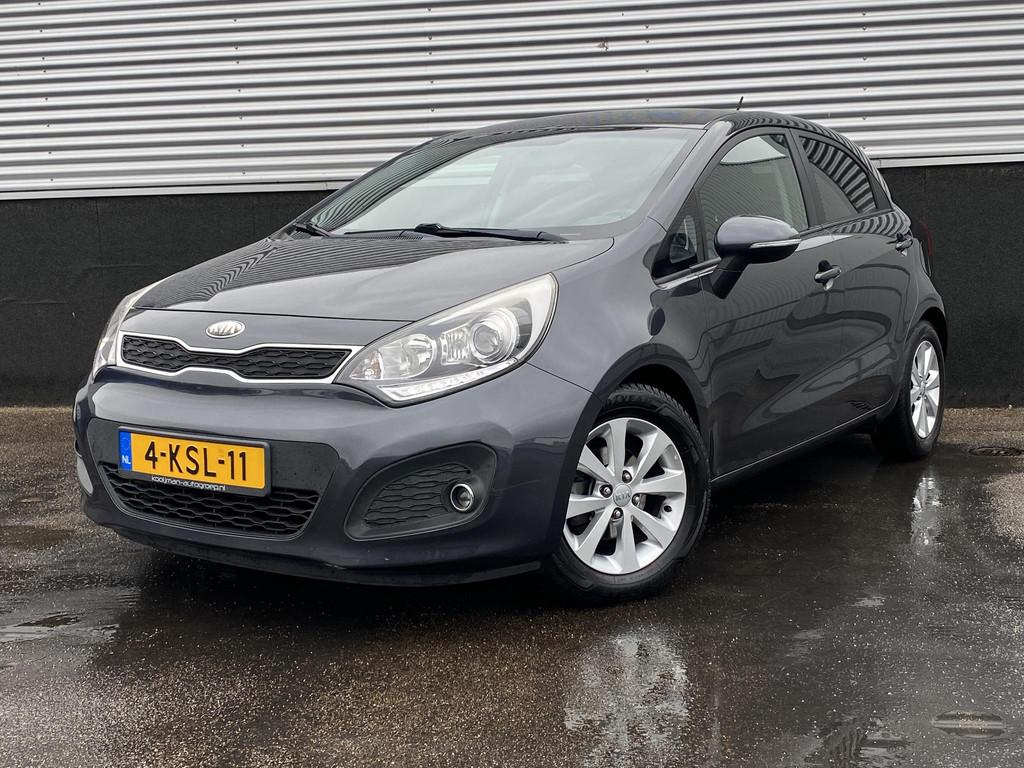 Kia Rio 1.2 CVVT Super Pack Navigatie, airconditioning, park, Auto's, Kia, Euro 5, 4 cilinders, Parkeersensor, Origineel Nederlands
