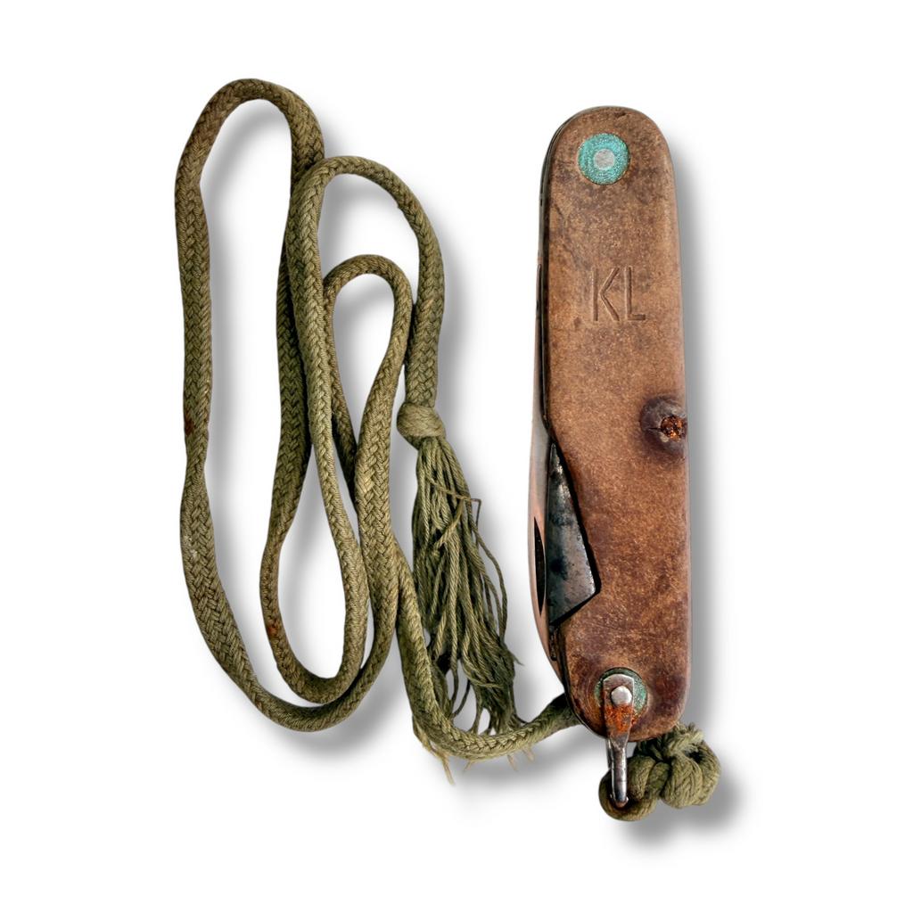 Nederlands Koninklijke Landmacht Zakmes – KL, Verzamelen, Mes of Dolk, C, C, Ophalen of Verzenden