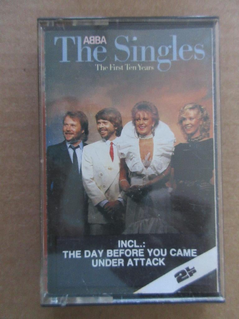 ABBA The Singles - The First Ten Years - Cassette, Gebruikt, 1 bandje, Ophalen of Verzenden, Pop