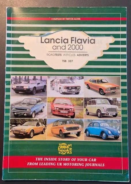 Lancia Flavia en 2000 Roadtest Artikelen - Transport Source, Boeken, Auto's | Boeken, Gelezen, Overige merken, Ophalen of Verzenden