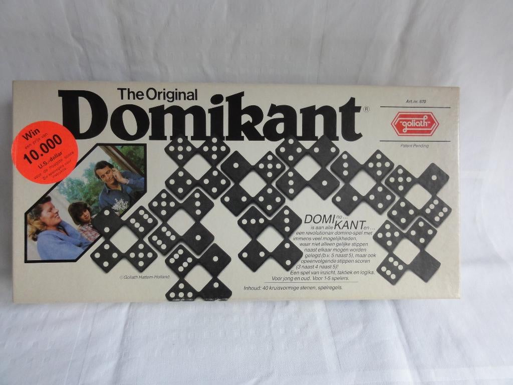 Domikant gezelschapsspel, Hobby en Vrije tijd, Vijf spelers of meer, Verzenden, Zo goed als nieuw, Goliath