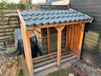 Houthok voor +/- 2 m3 hout - slechts een jaartje oud, Tuin en Terras, Bergingen en Tuinkasten, Ophalen, Zo goed als nieuw, Hout