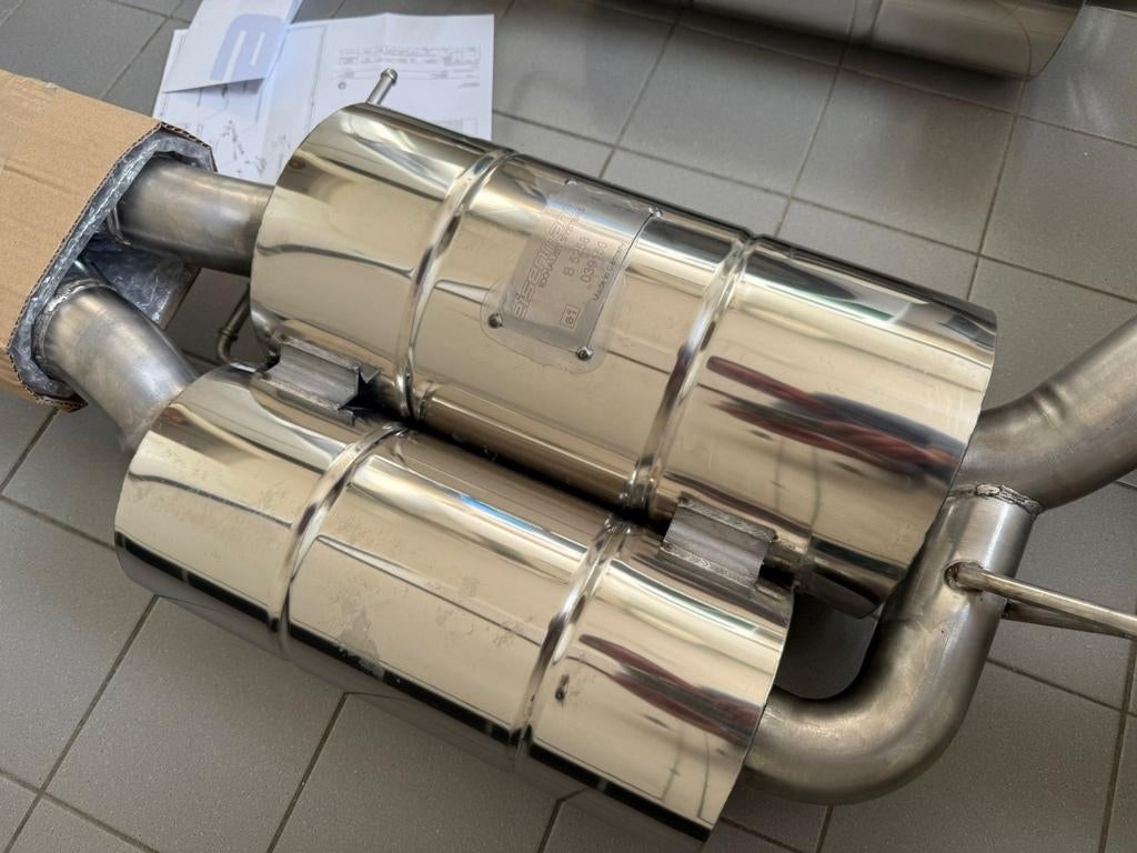 Eisenmann dempers voor BMW E60 M5 5,0l (373 kW) Versie Sport, Auto-onderdelen, Uitlaatsystemen, Ophalen, Nieuw, BMW