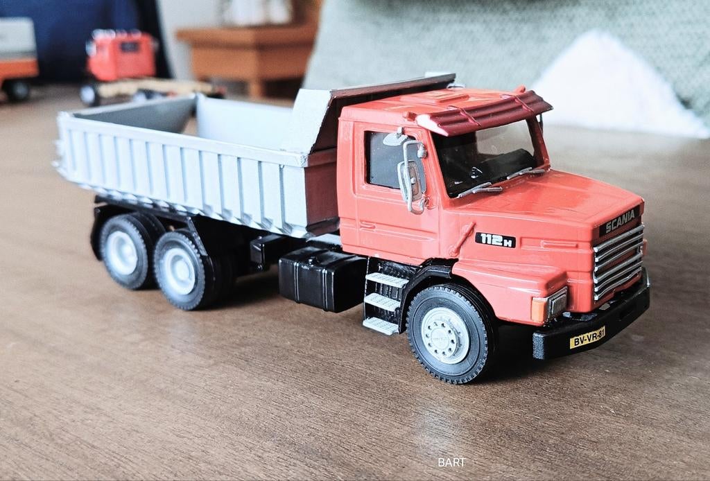 SCANIA 112H KIEPER ASAM HARTSMITH, Hobby en Vrije tijd, Ophalen of Verzenden, Zo goed als nieuw, Bus of Vrachtwagen, Overige merken