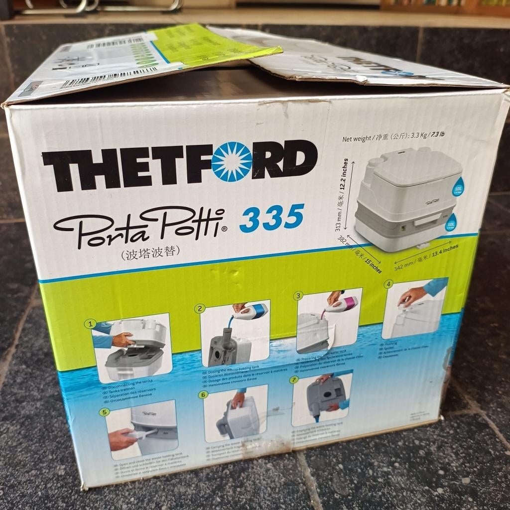 Porta potti 335 nieuw in doos, Ophalen, Nieuw