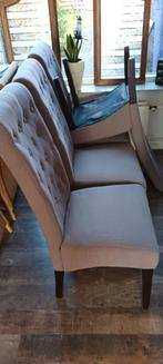 Eetkamerstoelen, Ophalen of Verzenden, Gebruikt, Stof, 50 tot 75 cm