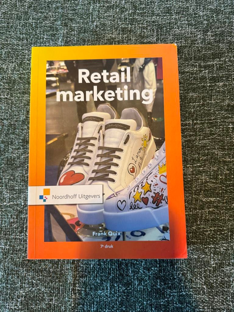 Retail marketing 7e druk, Boeken, Studieboeken en Cursussen, Ophalen of Verzenden, Gamma, Zo goed als nieuw, HBO