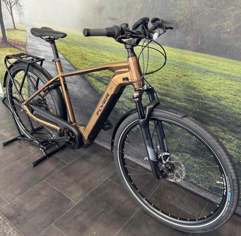 Flyer Upstreet 4 7.03 | Bosch CX | Riem | Zeer Luxe E-bike!, Fietsen en Brommers, Overige merken, Info@flyer.ch, FLYER AG, Ophalen of Verzenden