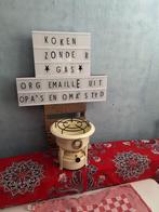 👌Prima 1 pits HALLER oliestel  stoven/pruttelen😋 zero gas, Antiek en Kunst, Ophalen of Verzenden