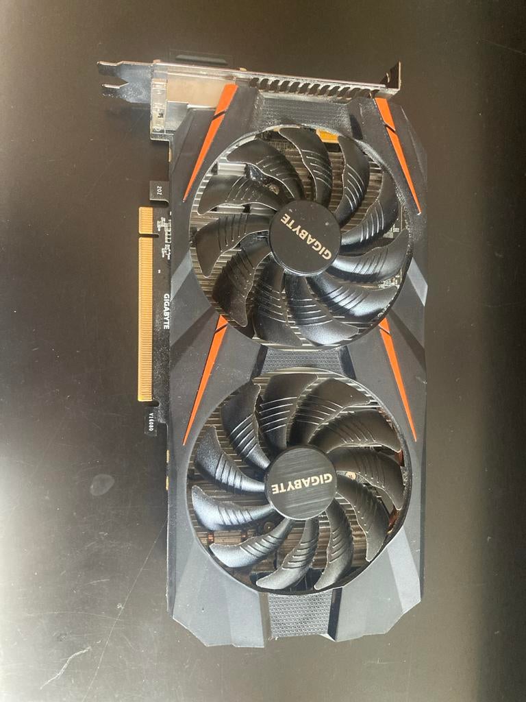 Gigabyte GeForce RTX 1060 6GB - Gebruikt, Ophalen, PCI-Express 3, Gebruikt, GDDR5