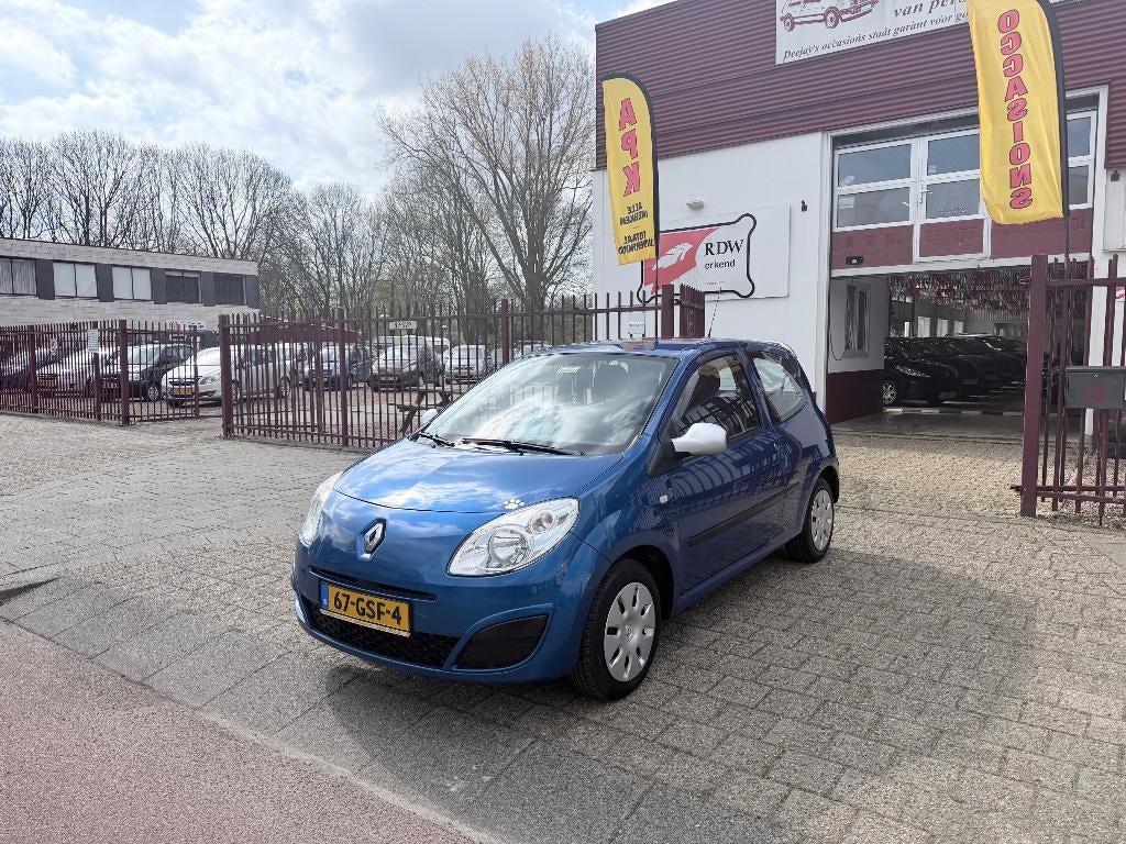 Renault Twingo 1.1 2008 Blauw, Auto's, Renault, Bedrijf, Te koop, Twingo, Airbags, Airconditioning, Centrale vergrendeling, Trekhaak