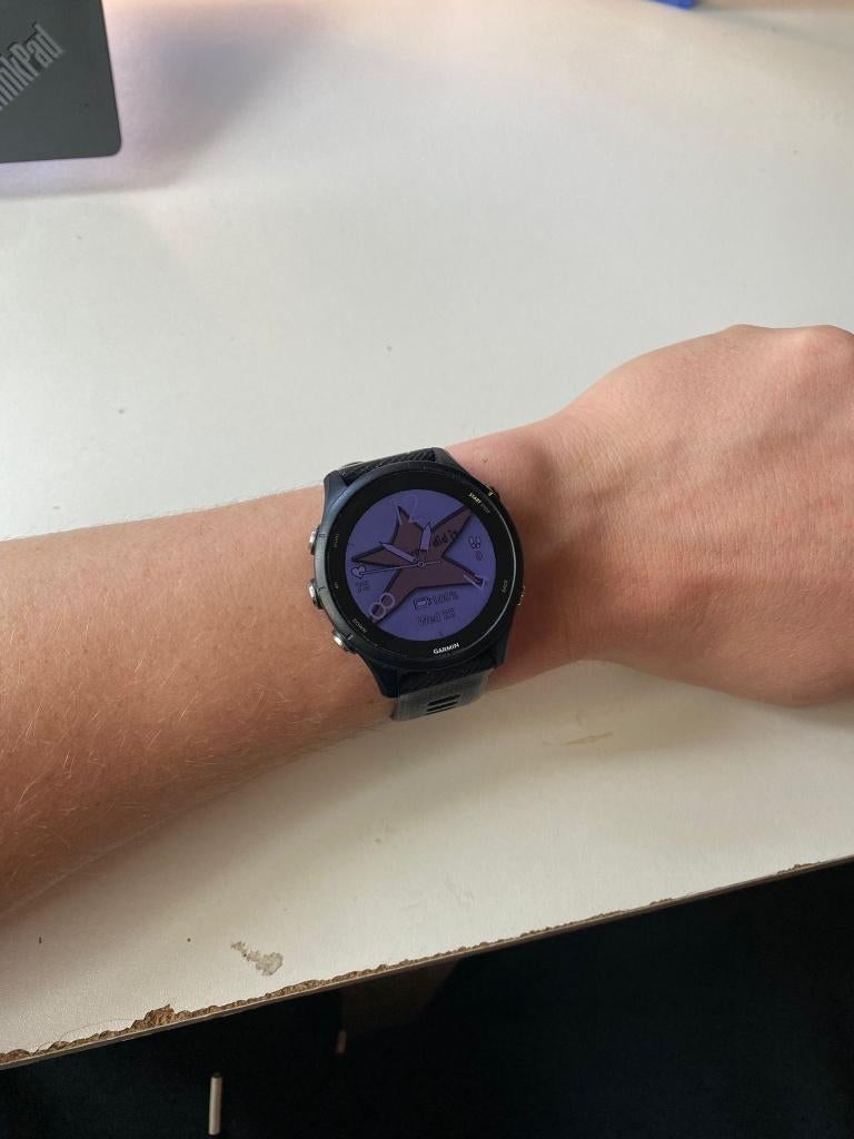 GARMIN WATCH, Sieraden, Tassen en Uiterlijk, Sporthorloges, Zwart, Ophalen of Verzenden, Zo goed als nieuw, Android