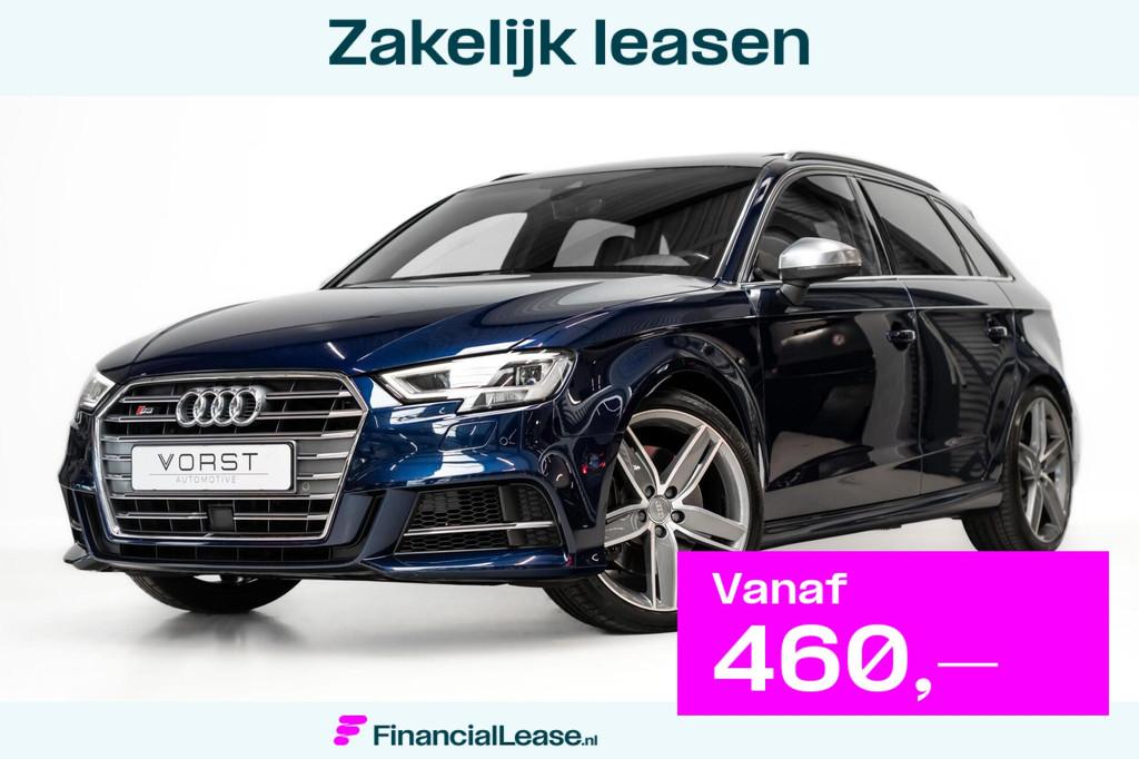 Audi S3 2.0 TFSI S3 quattro Pano B&O Camera, Auto's, Audi, Bedrijf, Lease, Financial lease, S3, 4x4, ABS, Achteruitrijcamera, Adaptive Cruise Control
