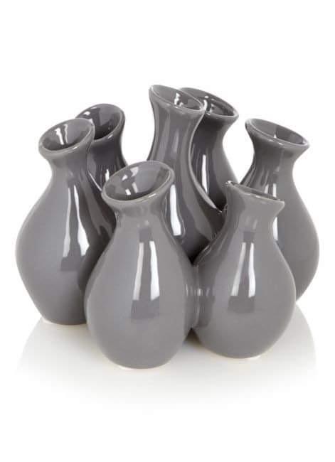 Vaas - It’s About RoMi - grijs / antraciet - nieuw!, Huis en Inrichting, Woonaccessoires | Vazen, Ophalen of Verzenden, Zo goed als nieuw