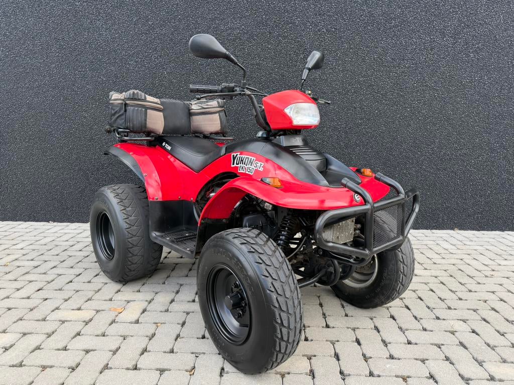 Eton Yukon 150 Quad 4x2 Automaat 2007 NL-kenteken!! KOOPJE, Motoren, Quads en Trikes, 1 cilinder, Ophalen
