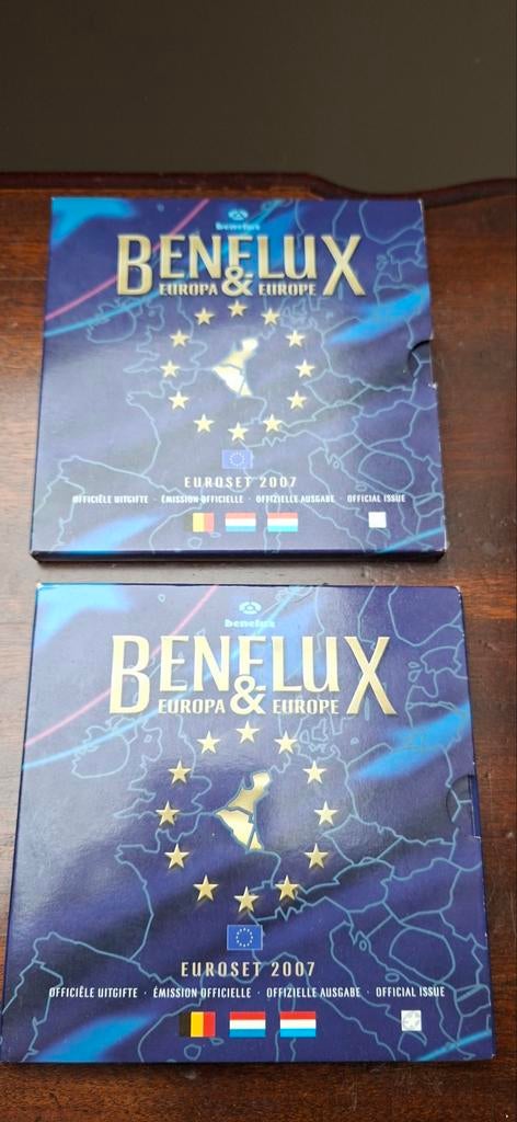 Benelux Euroset 2007 - Officiële Uitgifte, Ophalen of Verzenden, Overige landen, Overige waardes, Setje