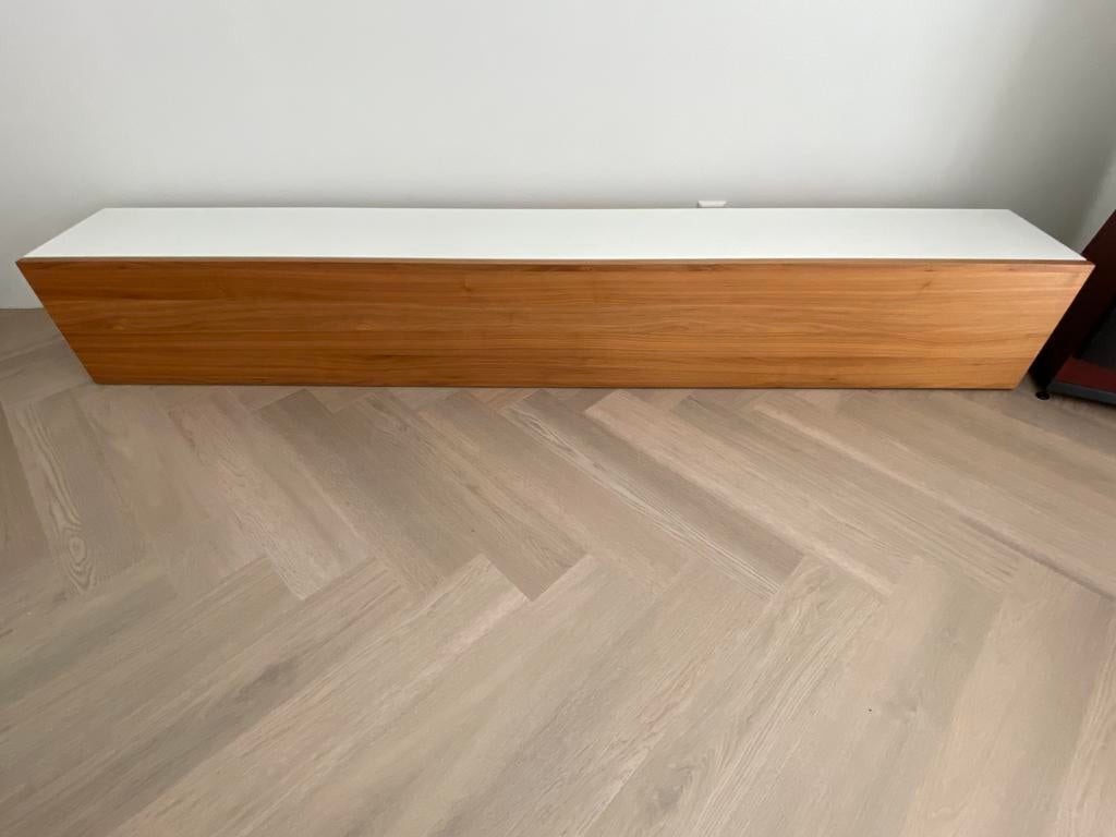 Hülsta Neo wandkast, Ophalen, Met klep(pen), Zo goed als nieuw, Minder dan 100 cm