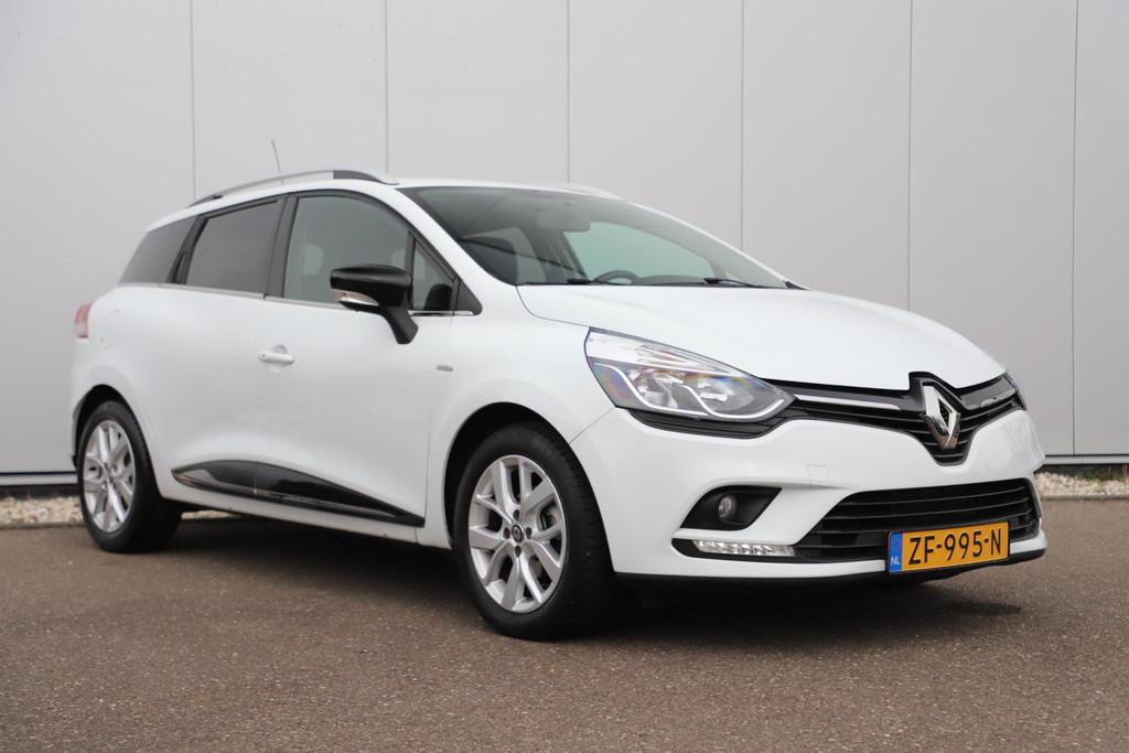 Renault Clio Estate 0.9 TCe Limited Navigatie Airco Cruise C, Voorwielaandrijving, 898 cc, Stof, Gebruikt