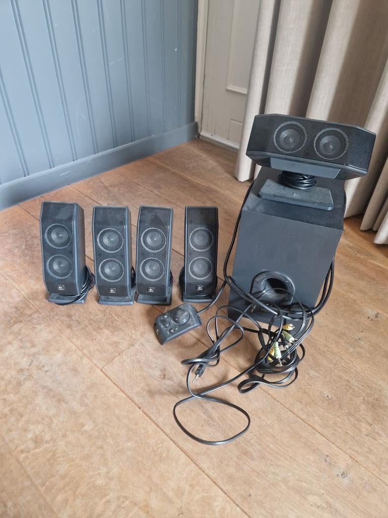 Logitech X-540 5.1 Speakers, Ophalen of Verzenden