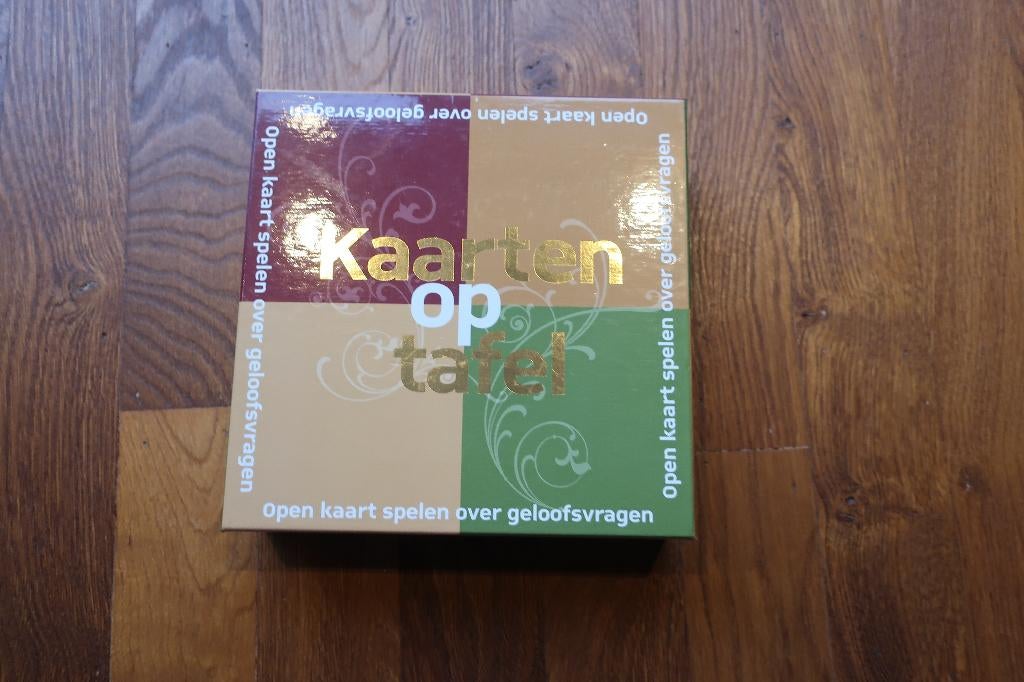 kaarten op tafel geloofsvragen, Hobby en Vrije tijd, Gezelschapsspellen | Bordspellen, Vijf spelers of meer, Ophalen of Verzenden