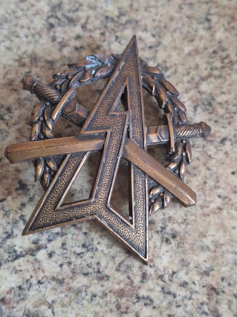 MLV speld, Ophalen of Verzenden, Landmacht, Nederland, Embleem of Badge