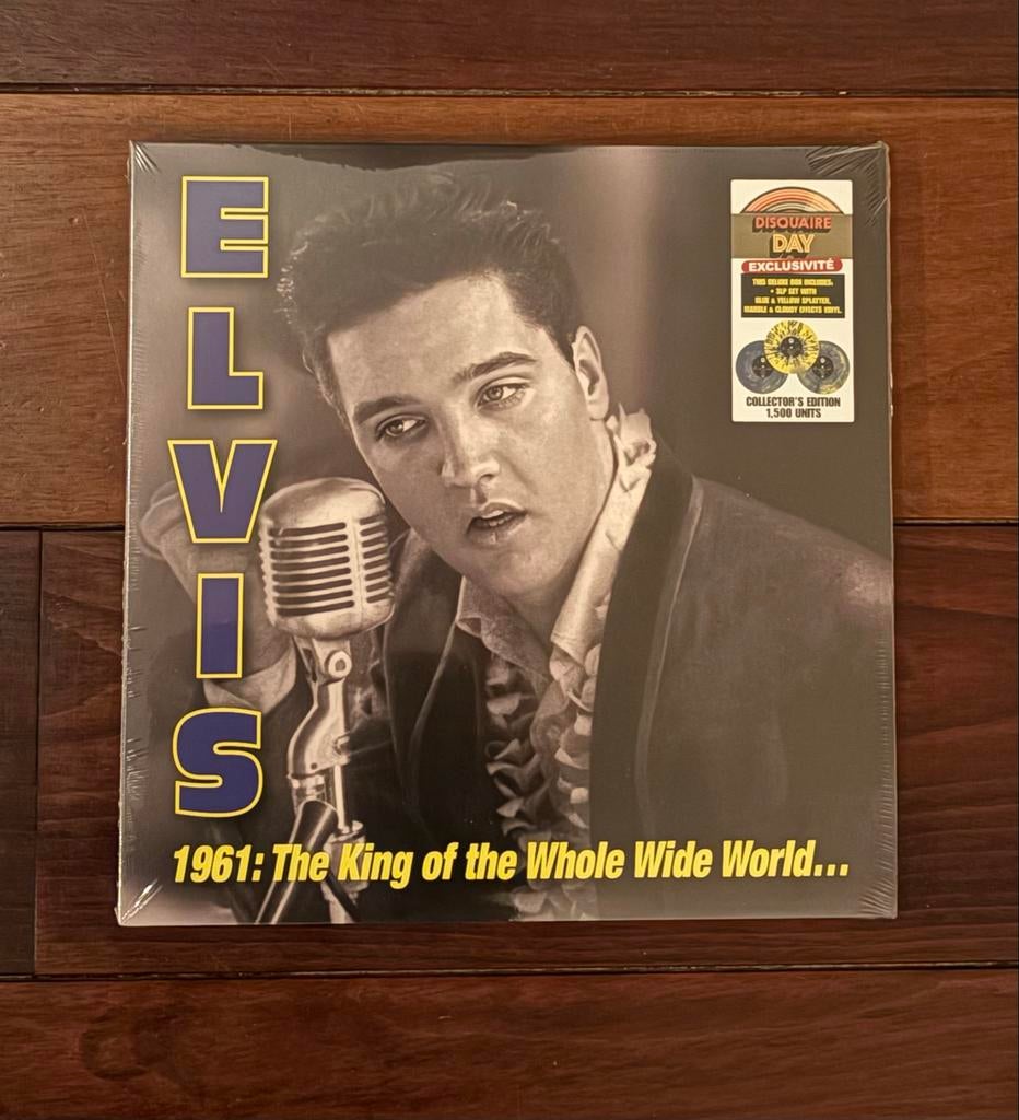 Elvis Presley - 1961: The King of the Whole Wide World… RSD, Colored vinyl, Ophalen of Verzenden, 12 inch, Nieuw in verpakking