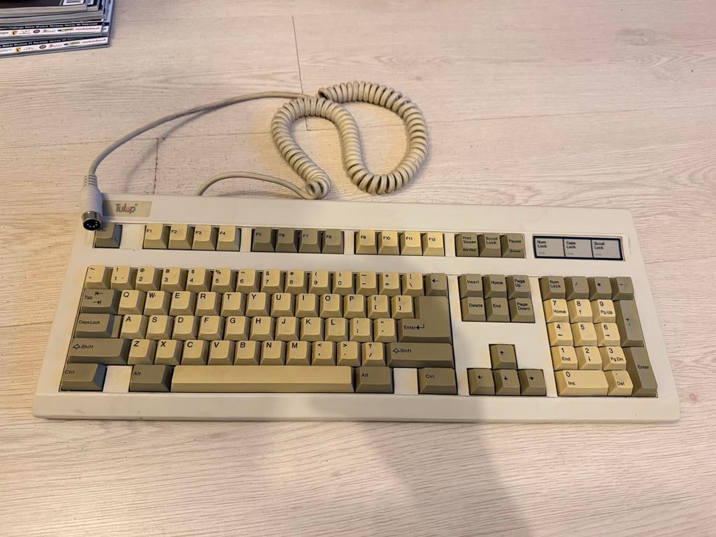 Originele Tulip XT/AT Compact PC toetsenbord, Computers en Software, Vintage Computers, Ophalen of Verzenden