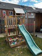 Jungle Gym Speeltoestel met Klimwand, Glijbaan en Duikelstan, Ophalen, Gebruikt, Klimwand