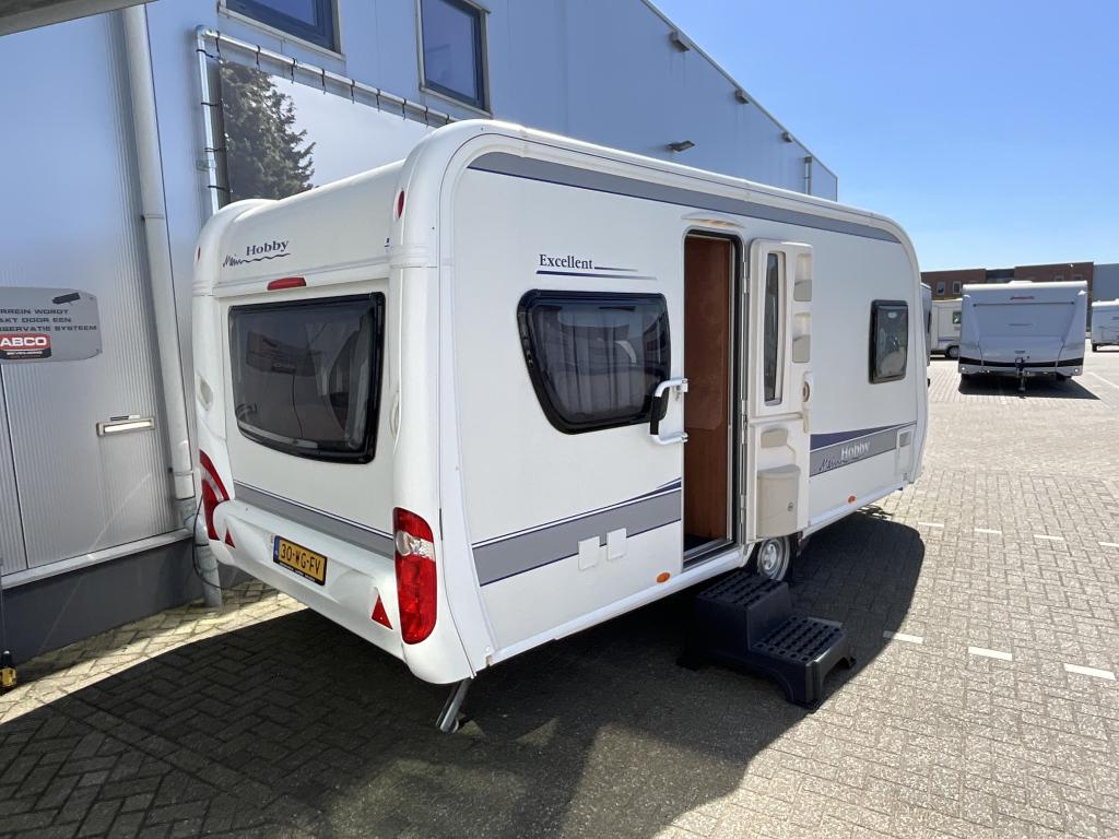 Hobby Excellent 460 UFE VOORTENT-MOVER-NETJES, Caravans en Kamperen, Caravans, Hobby, Bedrijf, Overige typen, Tot en met 4