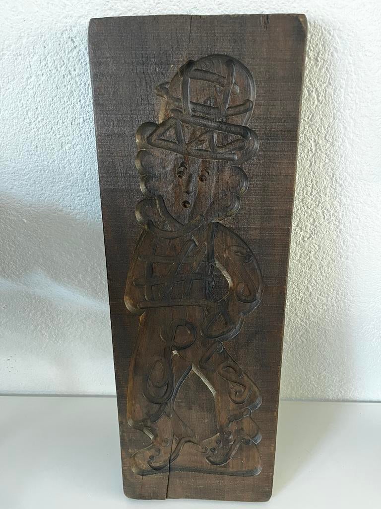 Vintage speculaasplank inclusief haak, Ophalen of Verzenden