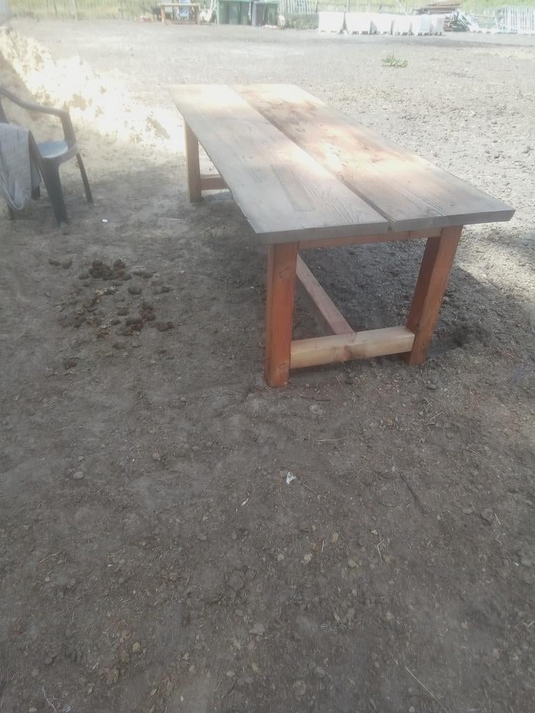 Boomstam tafels 140 per stuk, Ophalen of Verzenden