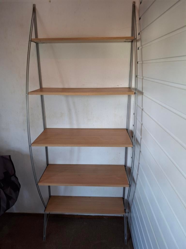 Stellingkast met 5 planken, Ophalen of Verzenden
