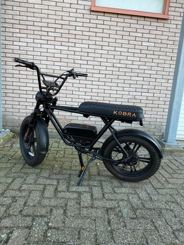 Kobra V1 Fatbike met Alarm en Slot, Gebruikt, 51 tot 55 cm, 30 tot 50 km per accu, Ophalen