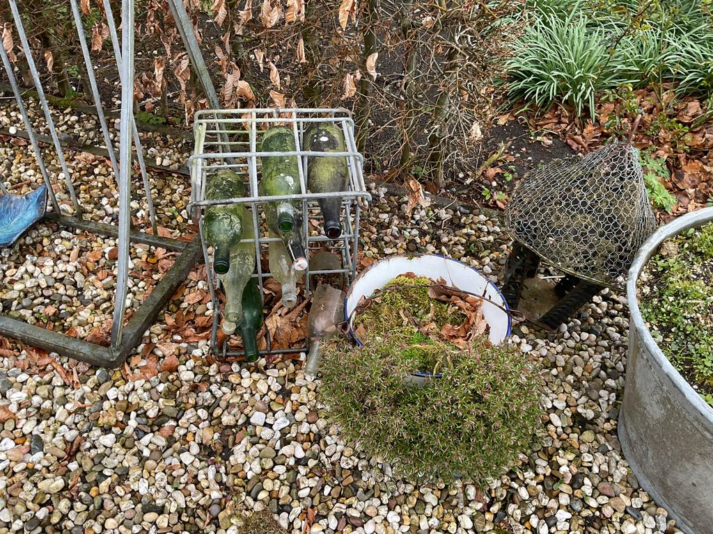 Oude melkkrat uit 1970, Antiek en Kunst, Ophalen of Verzenden