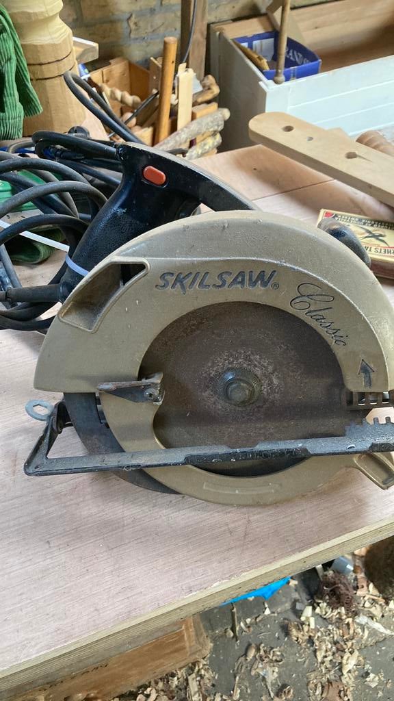 Circelzaag, Doe-het-zelf en Verbouw, Gereedschap | Zaagmachines, Cirkelzaag, Ophalen of Verzenden, Zo goed als nieuw, 30 tot 70 mm