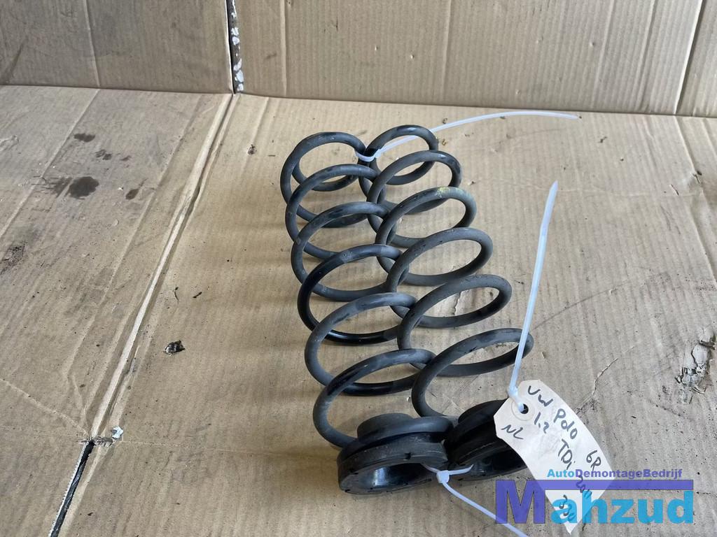 VW POLO 6R Veer torsieveer spiraalveer set achter 2009-2017, Auto-onderdelen, Ophanging en Onderstel, Gebruikt, Volkswagen, Volkswagen AG