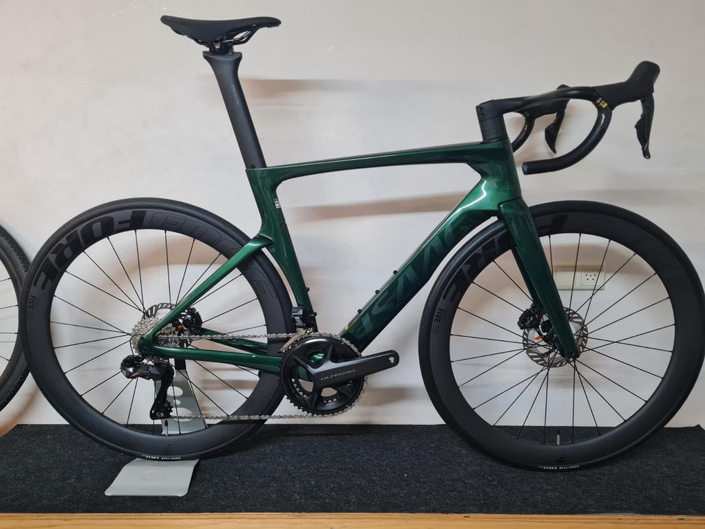 ACTIE! Isaac Meson Jade Green S M L 105 Ultegra di2 carbon, Fietsen en Brommers, Fietsen | Racefietsen, 28 inch, Carbon, Nieuw